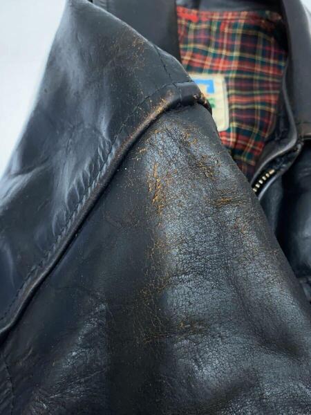 AERO LEATHER(エアロレザー) / シングルライダースジャケット/36/馬革