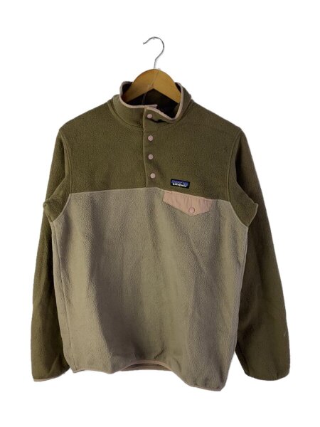 patagonia パタゴニア ライトウェイト・シンチラ・スナップT・プルオーバー ブラウン M ポリエステル BRW 古着の販売・通販なら