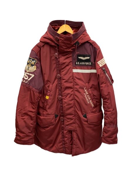 AVIREX / フライトジャケット/L/ポリエステル/KHK/6152159 AVIREX(アヴィレックス) / フライトジャケット/--/ポリエステル/BRD