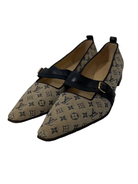 LOUIS VUITTON(ルイヴィトン) / モノグラム/パンプス/37.5/キャンバス