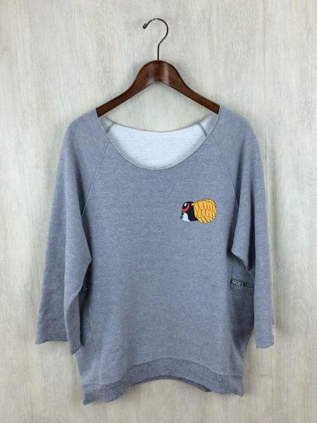 SUNSEA(サンシー) / ×SKOLOCT/Broken3WaySweat/スウェット/4/コットン 
