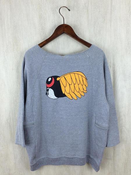 SUNSEA(サンシー) / ×SKOLOCT/Broken3WaySweat/スウェット/4/コットン 