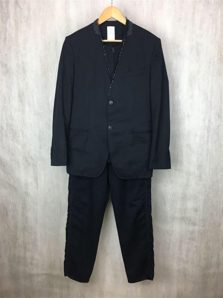 Name.(ネーム) / 2016ss/3ピースセットアップ/1/ウール/BLK/ベスト裏 