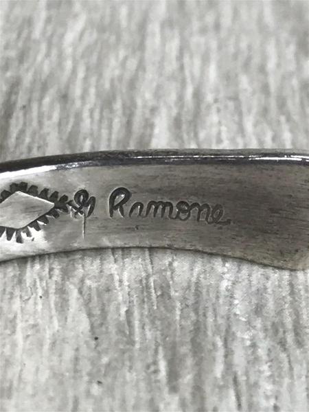 Navajo Geneva Ramoneスタンプワーク トライアングル バングル