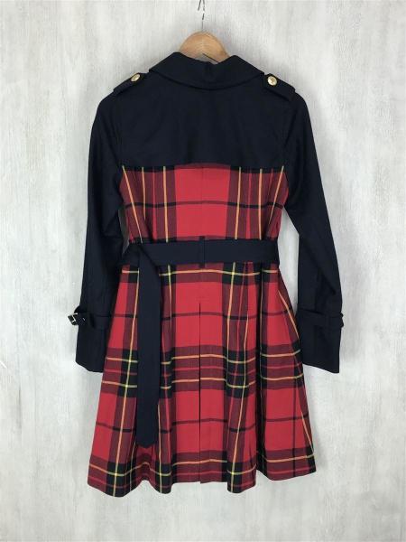 BLUE LABEL CRESTBRIDGE トレンチコート チェック 38