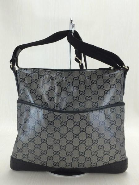 GUCCI(グッチ) / パンチングレザー/GG柄/ショルダーバッグ/--/GLD 