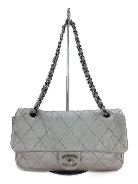 CHANEL(シャネル) / デカマトラッセ/Wチェーン/レザー・金具 