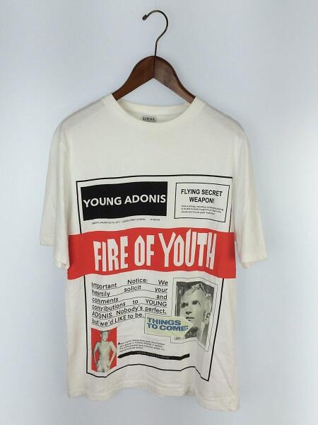 LOEWE(ロエベ) / FIRE OF YOUTH TEE/Tシャツ/--/コットン/WHT | 古着の 
