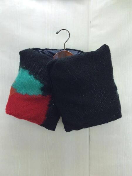 FACETASM　ファセッタズム　ダウンマフラー　赤　黒　ネイビー FACETASM ファセッタズム ダウンマフラー FACETASM(ファセッタズム