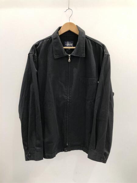STUSSY(ステューシー) / スウィングトップ/L/コットン/BLK | 古着の