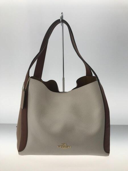 レディース COACH/コーチ ハドリー ホーボー キャンバス レザー トート 
