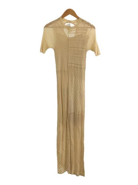 TODAYFUL(トゥデイフル) / 21SS/Patchwork Knit Dress//36  