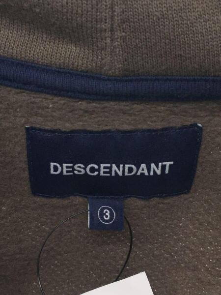 DESCENDANT(ディセンダント) / PE HOODED SWEATSHIRT/アイコン刺繍