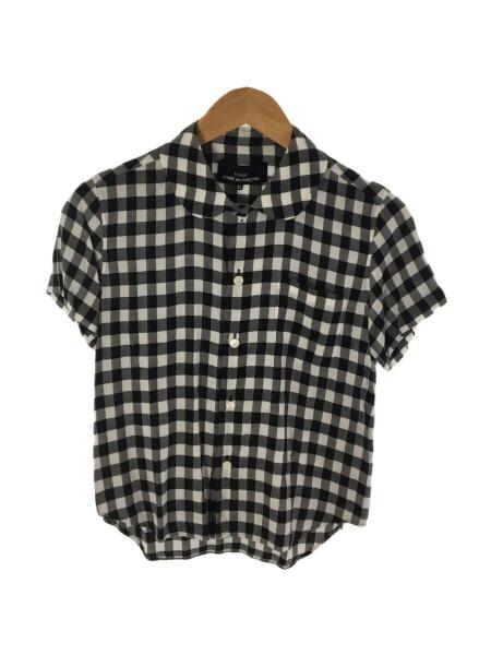 コムデギャルソンガール ギンガムチェックブラウス 新品未着用 2025AW