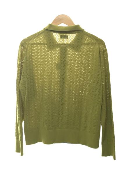 ALLEGE(アレッジ) / 22AW/Openwork Cardigan Khaki/カーディガン(薄手 