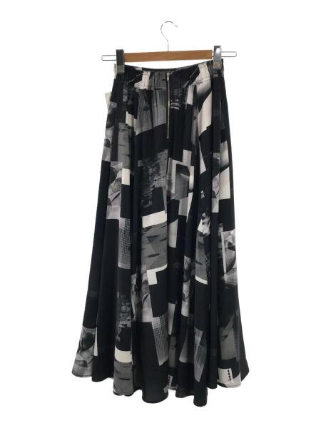 HARE(ハレ) / PHOTOコラージュSK/FREE/ポリエステル/BLK/総柄  