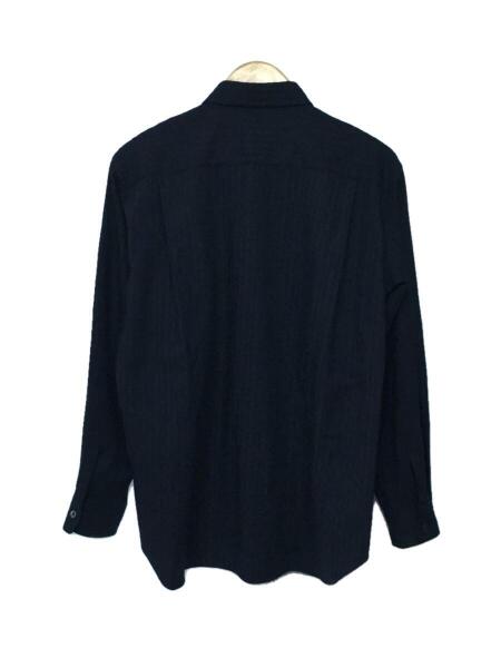 コムデギャルソンオムプリュス AD2016 シャドーストライプシャツ/S/ウール