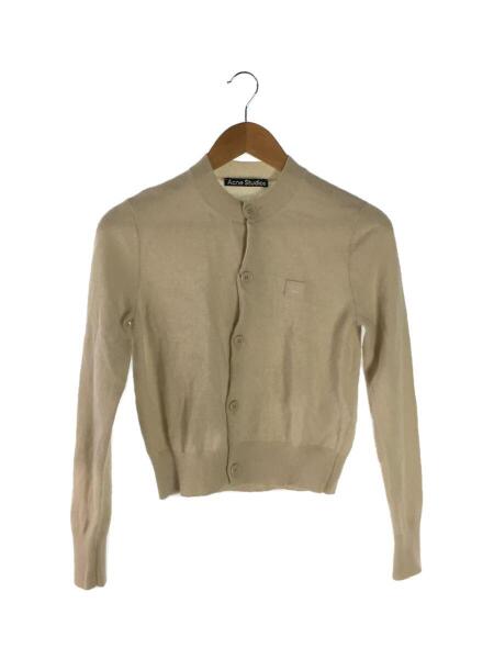 タグ付き未使用 アクネストゥディオズ ウールカーディガン XS フェイスパッチ Acne Studios(Acne)(アクネストゥディオズ(アクネ)) / Wool Crew Neck