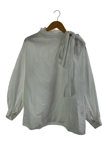 IENA(イエナ) / 23AW/ツインリボンブラウス/コットン/WHT 