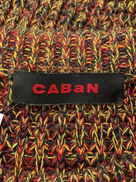 CABaN(キャバン) / 20AW/コットンカシミヤワッフルMIXクルーネックプル 