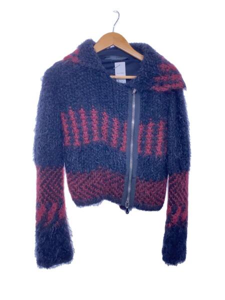 ERMANNO SCERVINO(エルマンノシェルヴィーノ) / シャギーニットジップ 