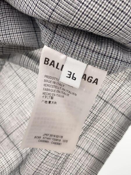 BALENCIAGA(バレンシアガ) / 19AW/長袖シャツ/36/コットン/グレー 