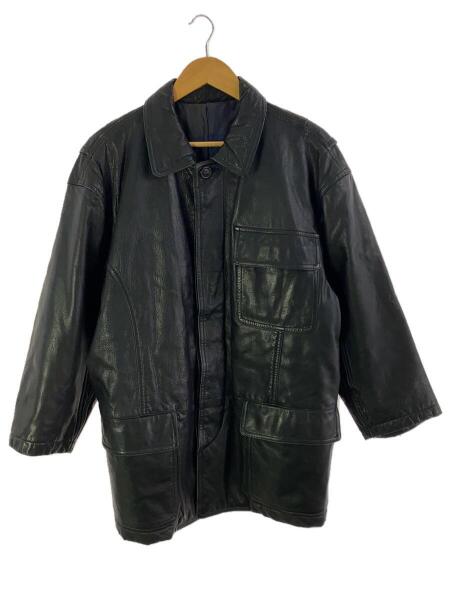 80s issey miyake 筆タグレザージャケット