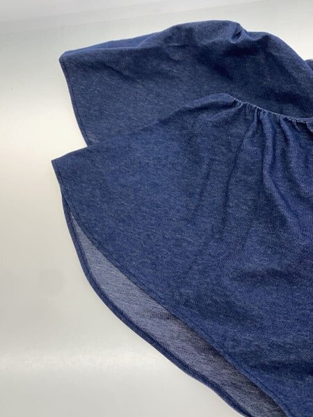 VERMEIL par iena / 23SS/トリコットサイドドレープワンピース/FREE/コットン/NVY/23040938111020 VERMEIL par iena(ヴェルメイユパーイエナ) / 23SS/トリコットサイド