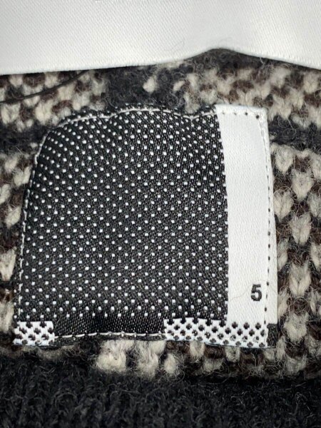 FACETASM(ファセッタズム) / 23AW/DECONSTRUCTED NORDIC KNIT/ニット