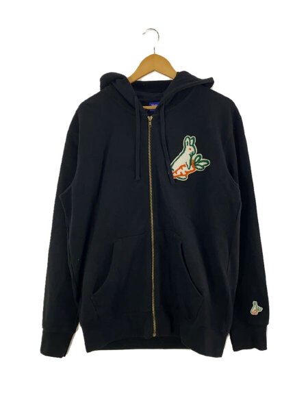 FR2(エフアールツー) / ×ANWAR CARROTS/ジップパーカー/M/コットン/BLK 
