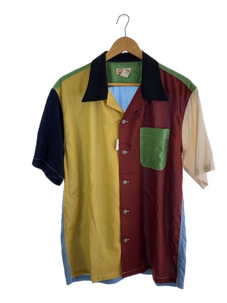 CUSHMAN(クッシュマン) / レーヨンボーリングシャツ/半袖シャツ/XL 