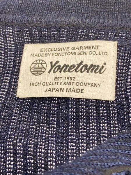 Yonetomi(ヨネトミ) / 毛羽立ち有/ウール×シルクカーディガン