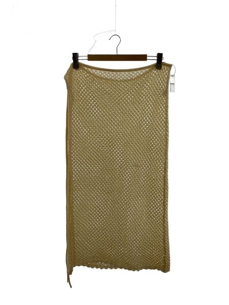 Sea Room lynn / 25SS/ストローヤーンMeshレイヤードスカート/FREE/ポリエステル/CRM/122545531 Sea Room lynn(シールームリン) / 25SS/ストローヤーンMeshレイヤード