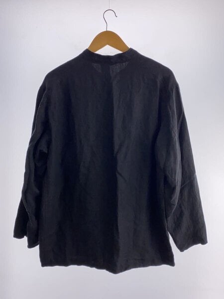 COMOLI(コモリ) / 25SS/カナパスタンドカラージャケット/2/ヘンプ/BLK