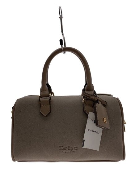 Her lip to(ハーリップトゥ) / 少々角擦れ有/Suede Mini Boston Bag