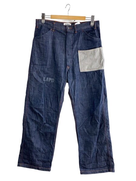 BOWWOW(バウワウ) / LAPD PRISONER DENIM PT AGING/L/コットン/IDG 