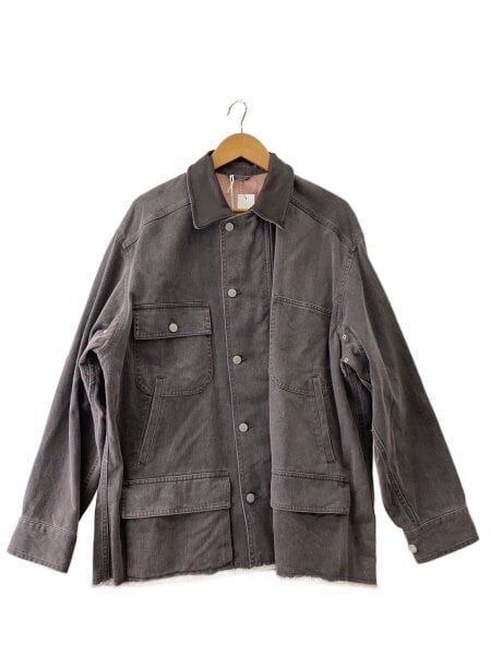 YOKE(ヨーク) / 25SS/CUT-OFF COVERALL JACKET/2/コットン/GRY 