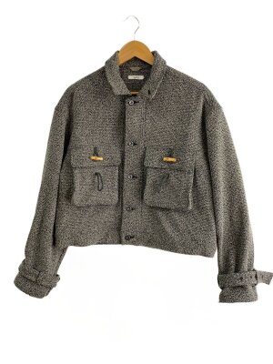 saby(サバイ) / TYROLEAN KNIT JACKET/L/ウール/NVY/総柄/W-21307 