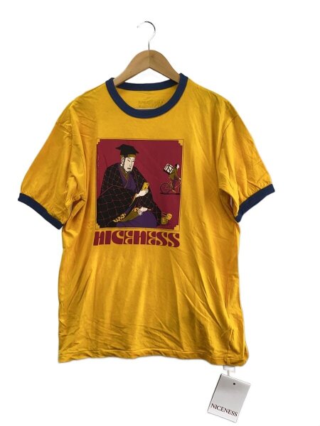 NICENESS(ナイスネス) / 25SS/T．ATHENA/Tシャツ/M/コットン/YLW/NN 