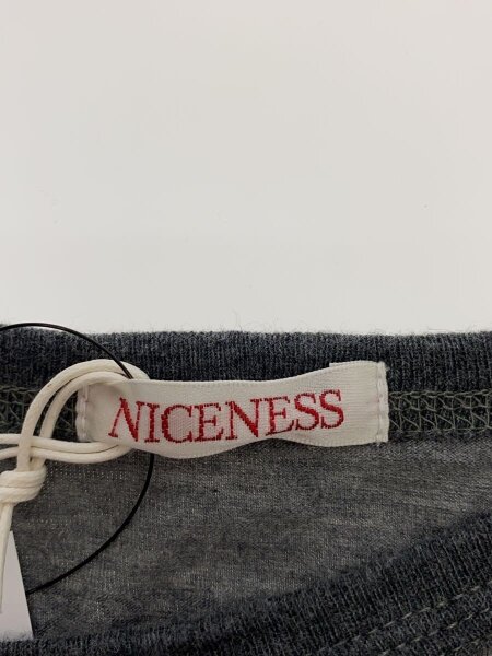 NICENESS(ナイスネス) / 25SS/RAMONE/Tシャツ/M/コットン/GRY/NN 
