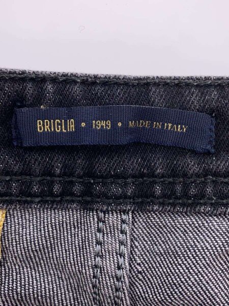 BRIGLIA 1949(ブリリア1949) / スキニーパンツ/50/コットン/BLK/4107