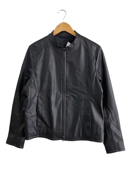 PLST - 【新品未使用タグ付き】PLST エコレザーライダースジャケット PLST(プラステ) / エコレザーシングルライダースジャケット/L/フェイク
