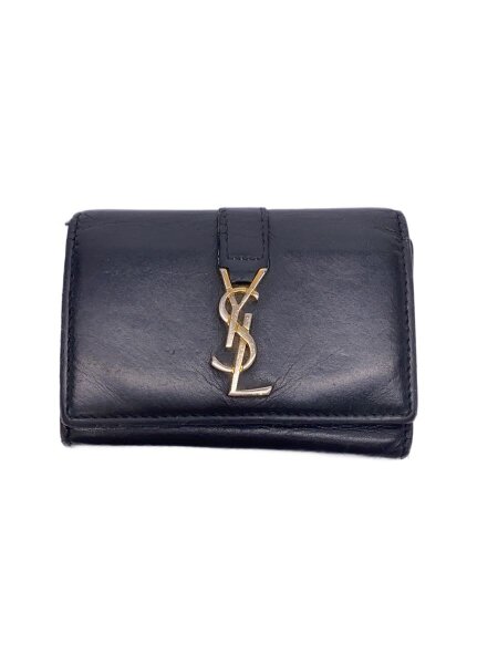 SAINT LAURENT(サンローラン) / キーケース/レザー/BLK/型崩れ、使用感