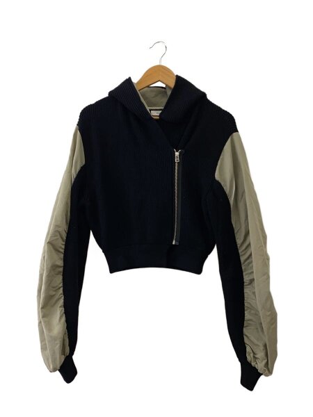 MOUSSY(マウジー) / 24SS/FLIGHT KNIT JACKET/FREE/レーヨン/BLK 