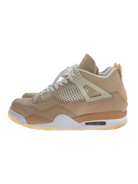 NIKE(ナイキ) / WMNS AIR JORDAN 4 RETRO SHIMMER/27.5cm/BEG/レザー 