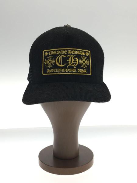 CHROME HEARTS(クロムハーツ) / キャップ/--/コーデュロイ/BLK/メンズ 