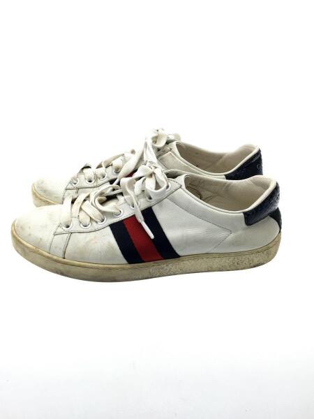 GUCCI(グッチ) / ローカットスニーカー/36/WHT/レザー/387993 | 中古品 