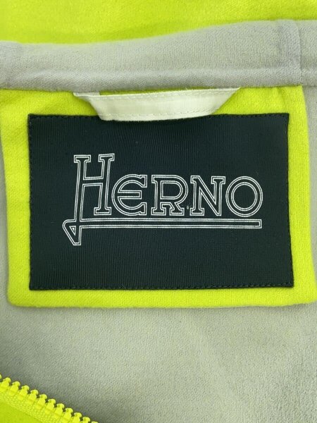 HERNO(ヘルノ) / ジップパーカー/36/ウール/YLW/GC000401D-39001-3019