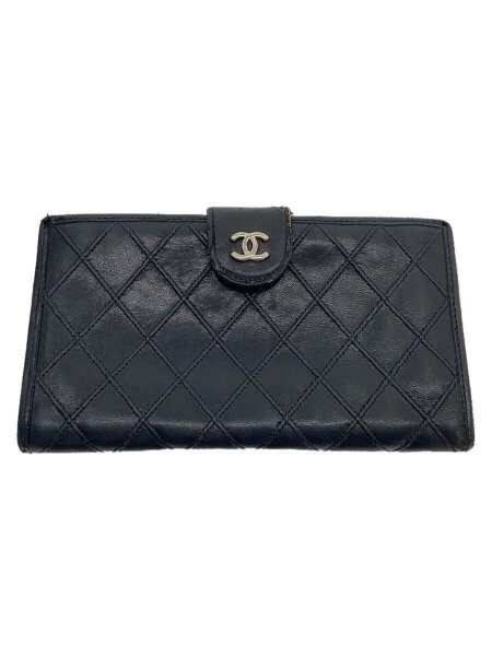 シャネル がま口財布 /長財布 レディース キャビアスキン×ココマーク ライトブラウン 中古 シャネル キャビアスキン ココマーク がま口 二つ折り 長財布 レディース