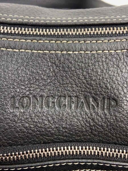 LONGCHAMP(ロンシャン) / ショルダーバッグ/レザー/BLK/無地